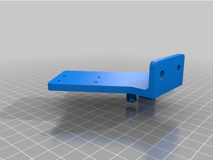 cr10 v3 filament capteur guider remix hole423 3d print model - Mito3D