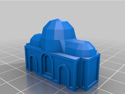 terra mystica jeu plateau bâtiments murphyal 3d print model - Mito3D