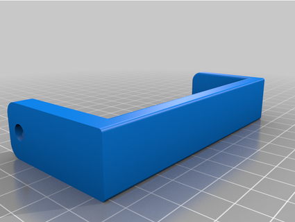 simple wall hook procomz 3d print model - Mito3D