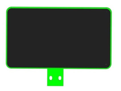 orig 7 framboise toucher afficher 3d print model - Mito3D