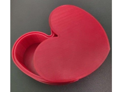 jewelry heart box flexshashlik 3d print model - Mito3D