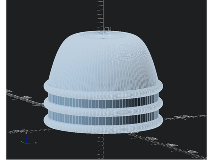 cups balls fully parametric cup rotwang 3d print model - Mito3D