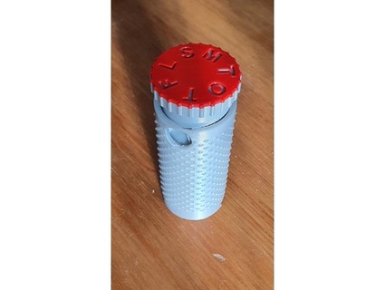 31 day spiral pill box - swedish thomasa88  3d print model - Mito3D