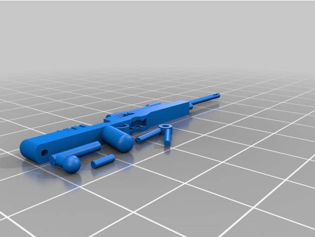 lego l96 awp tireur d'élite fusil noodalae 3D print model - Mito3D