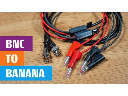 bnc banana oscilloscope probes auto test leads tech-3d 3d print model - Mito3D