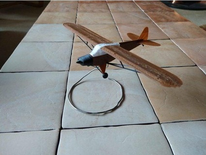 piper super cub pa-18 model airplane peterthevicar 3d print model - Mito3D