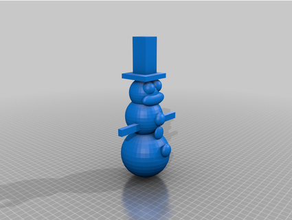 boneco neve haydin01 3d print model - Mito3D