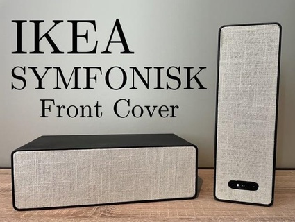 ikea Symfonisk cubierta carcasa funda frente vespiz 3d print model - Mito3D