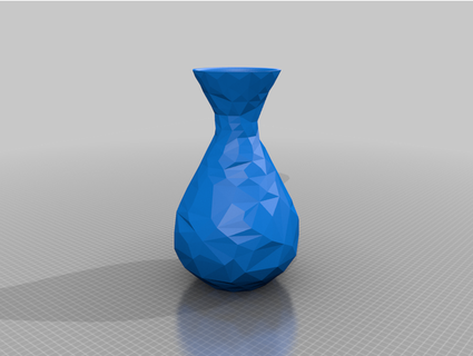 flor vaso poli ready4render 3d print model - Mito3D