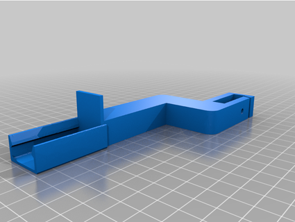 ender 3 kayma üst iplik kılavuz ters fırça 3d print model - Mito3D