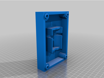 criba vibradora motor caso funda virtual pinball máquina bluetopia 3d print model - Mito3D
