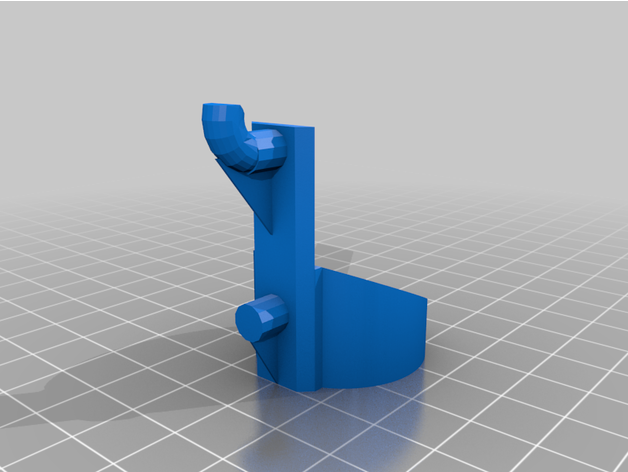 jb kaynak pegboard Kulp destek diecastr3d 3D print model - Mito3D