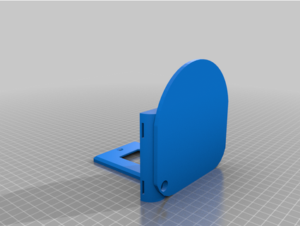 plug faceplate table cable wrap diecastr3d 3d print model - Mito3D