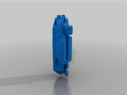 debrexiano astrominatore castello bordo 3d print model - Mito3D