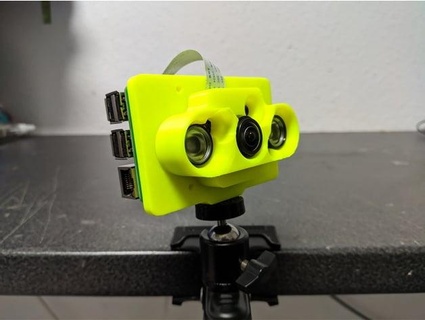framboise fisheye caméra nu minimum xylenc4 3d print model - Mito3D