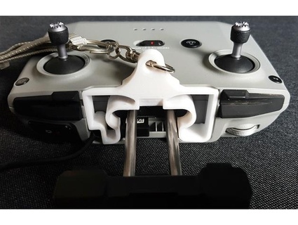 dji mavic aire 2 mini remoto cinturón soporte Buzo pedro 3d print model - Mito3D