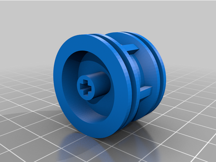 lego roue misibence 3d print model - Mito3D
