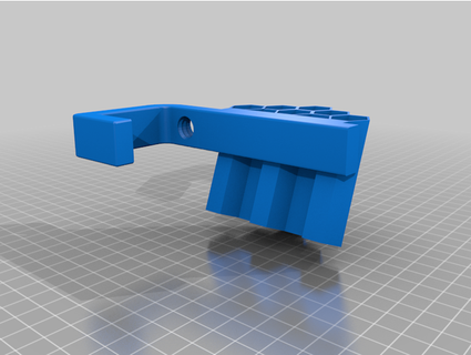 hexagonal bolígrafo soporte apoya the ixam 3d print model - Mito3D