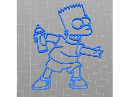 Bart raesr 3d print model - Mito3D