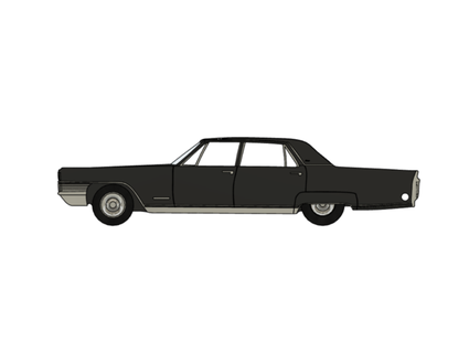 anahtarlık 1965 Cadillac Fleetwood devlet adamları 3d print model - Mito3D