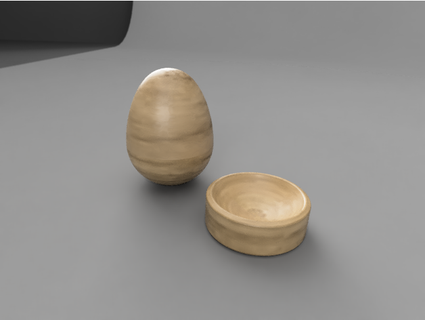 montessori uovo tazza tatkon 3d print model - Mito3D