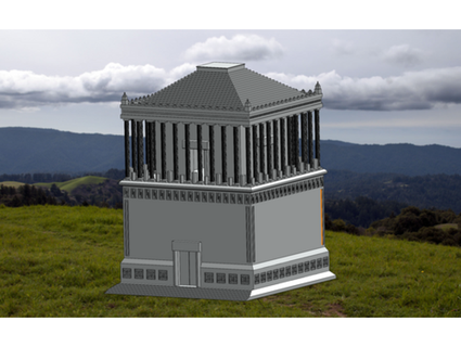 Mausoleum Halicarnassus Scottymcgee 3d print model - Mito3D