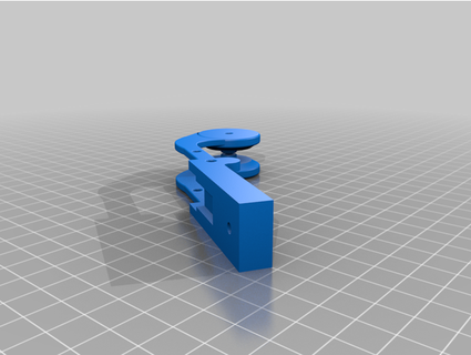 filamento estrusore cuscinetto guida anycubic vyper bombardato 3d print model - Mito3D