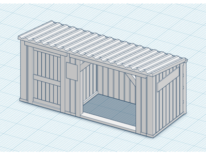 store shed mikesrailway 3d print model - Mito3D