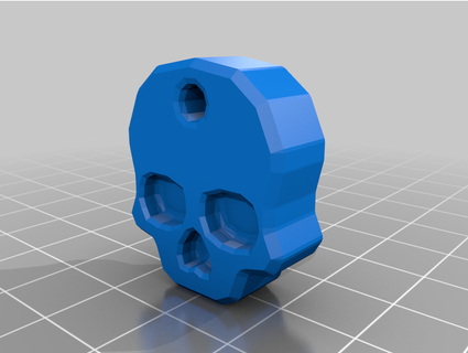 skull key cap g-soco 3d print model - Mito3D