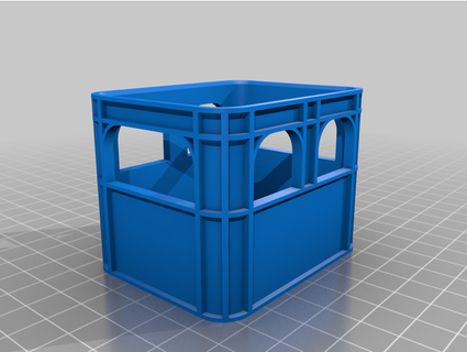beer crate empty mortus 3d print model - Mito3D