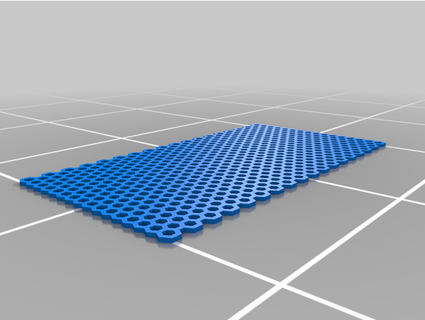 hexagon screen sfk 3d print model - Mito3D