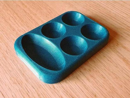 magnetische schrauben Ablage magnetisch Teile Tablett walker56 3d print model - Mito3D