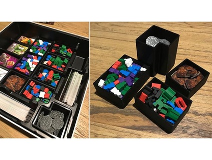 paladinler koleksiyoncu Kutu çıkarılabilir tepsiler Şemgarfil 3d print model - Mito3D