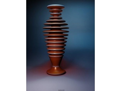 vase duality perception alexstormnd 3d print model - Mito3D