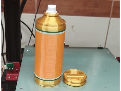 spray paint secret container drabisko 3d print model - Mito3D