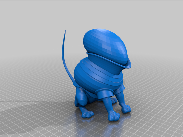 knights armoured cat - lp jimjimjimmyjim 3D print model - Mito3D