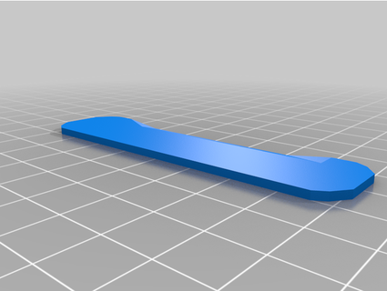 elastic band whistle davechan 3d print model - Mito3D