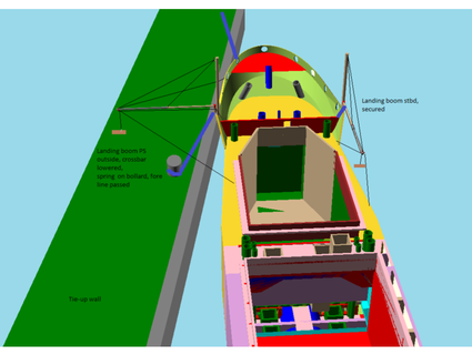 Spielzeuge boys ships Zugriff Seeweg Landung Boom stollen 3d print model - Mito3D