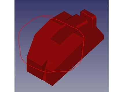 jgmaker artist d pró purga balde remixar ajustamento Claro ventilador dutos dkiefer770 3d print model - Mito3D