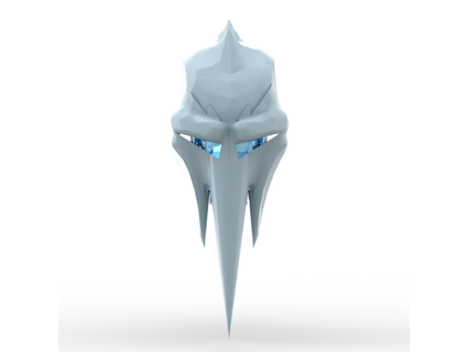 element lord ice helmet rothanak 3d print model - Mito3D