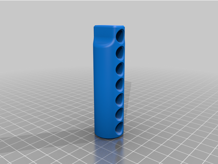 labirent hediye Kutu v6 ağızlık ekstrüder Kulp destek eklemek bluesandbox1 3d print model - Mito3D