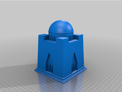 quaid-e-azam mausoleum re-upload okmok 3d print model - Mito3D