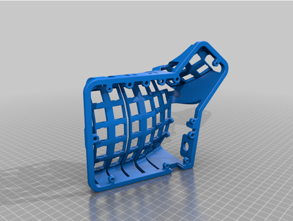 dactyl like scheletro tastiera tuono rapinare 3d print model - Mito3D