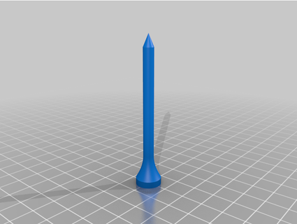 golf tee andrewwww 3d print model - Mito3D