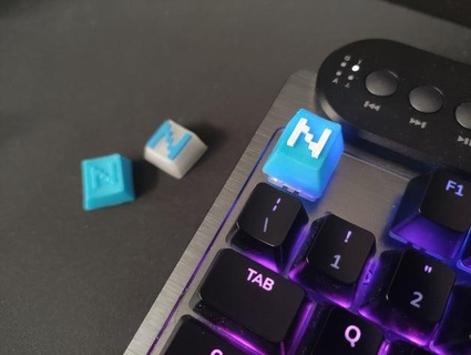 nerdandocom custom keycap cherry mx 3d print model - Mito3D