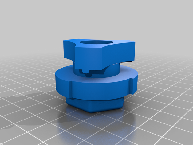 ryobi tri lug adapter symekutz 3D print model - Mito3D