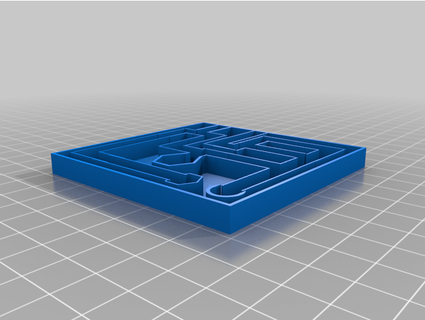 laberinto cloe lleno 3d print model - Mito3D