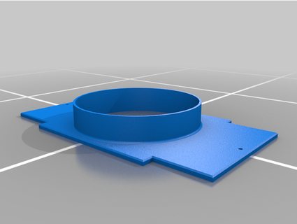 havalandırma Kayıt ol 6in kanal bitmeyen baskılar 3d print model - Mito3D