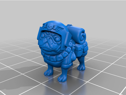 cadian pug icelord399 3d print model - Mito3D