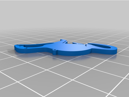 Otter Ohrringe mcfoxxy 3d print model - Mito3D